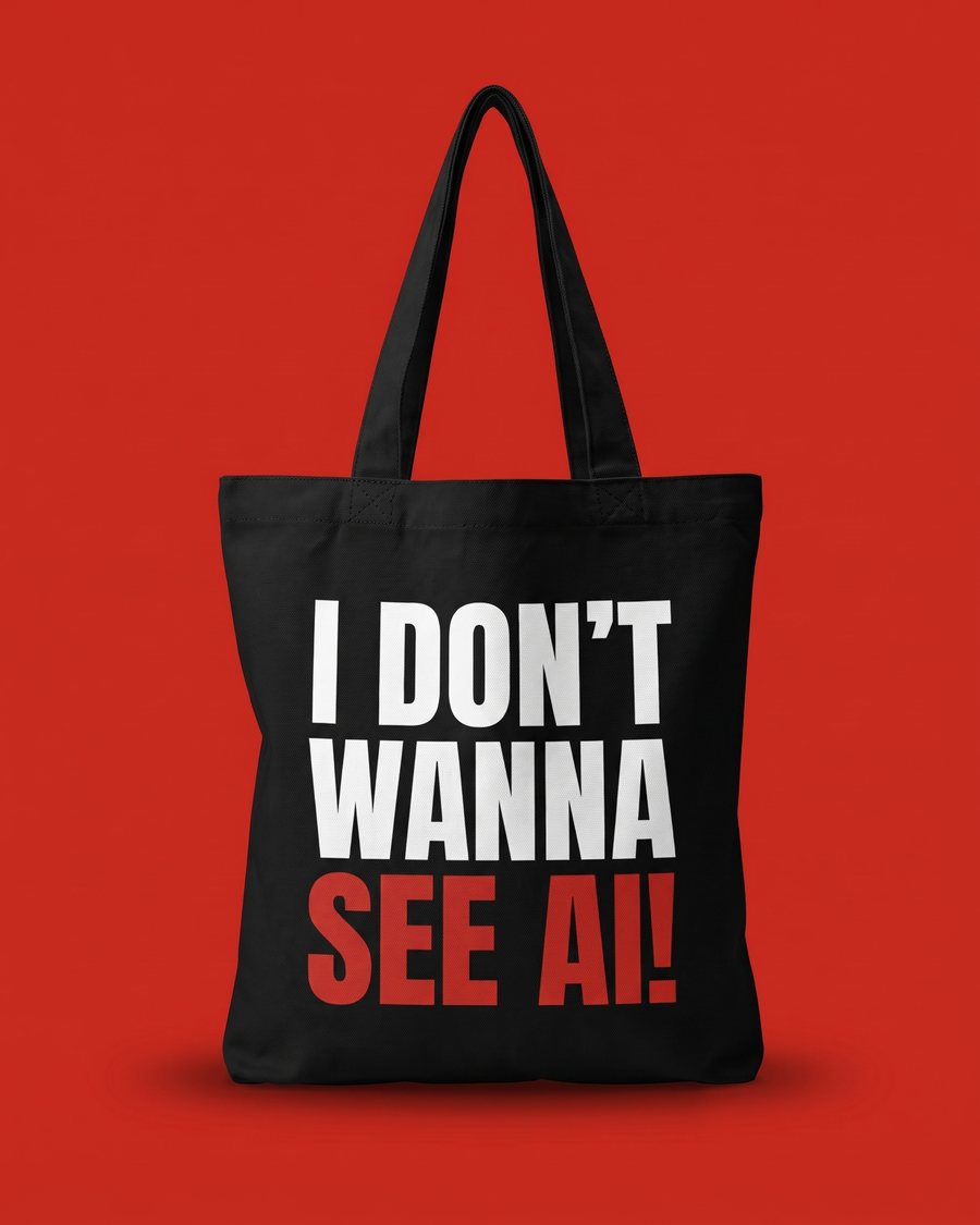 I DON'T WANNA SEE AI! Tote